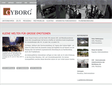 Tablet Screenshot of cyborg.de